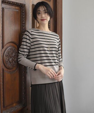 J.PRESS LADIES サークルトップ ワントップ ネックレス ゴールド系