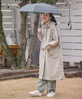 ANY ウィンドレジスタンスアンブレラ チェック柄