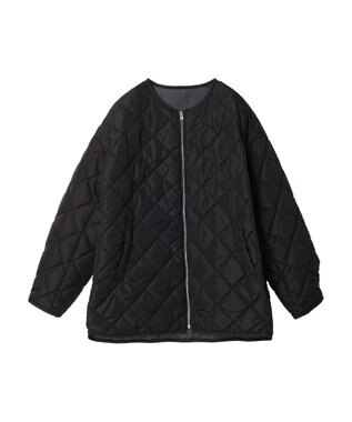 AMERICAN HOLIC 軽ポカリバーシブルキルティングコート Black