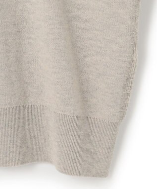 23区 L 【洗える】コットンウール クルーネック プルオーバー ベージュ系