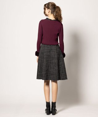 TOCCA BOOM KNIT ボレロ ワイン系