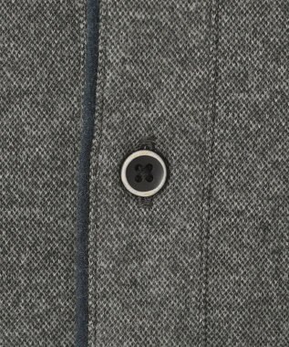 JOSEPH ABBOUD 【保温性/滑らかな肌触り/多機能ポロシャツ】 ウィンターダディー ポロシャツ グレー系4