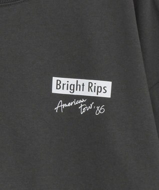 AMERICAN HOLIC Bright RipsロングTシャツ Charcoal Gray