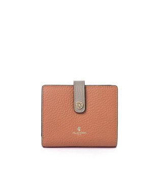 PELLE BORSA 二つ折り財布 Reinette Goods レネットグッズ 4761 サーモンオレンジ