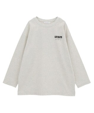 AMERICAN HOLIC Bright RipsロングTシャツ Oatmeal
