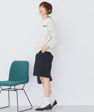 AMERICAN HOLIC Bright RipsロングTシャツ Oatmeal