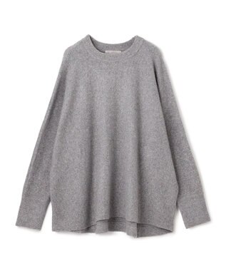 ふわふわニット ラウンドヘム