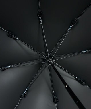AURORA 【MACKINTOSH LONDON（マッキントッシュ ロンドン）】フリルオーガンジータック加工晴雨兼用パラソル（長傘） ミントグリーン