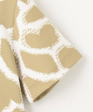 PW CIRCULUS 【UVカット / 吸水速乾 / 伸縮性抜群】【WOMEN】ジラフモック T ゴルフウェア レディース ベージュ系5