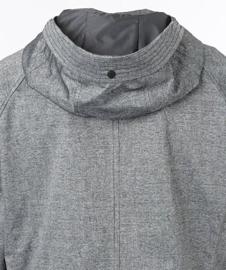 JOSEPH ABBOUD MOUNTAIN 【UNISEX】ホットピアスラブジャガードカモ コート ライトグレー系