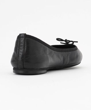 23区 ソフト バレエ シューズ ブラック系
