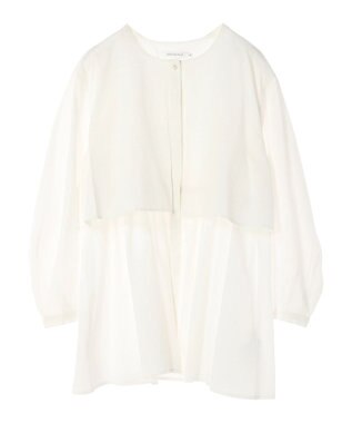 AMERICAN HOLIC サッカーワントーンティアードチュニック Off White