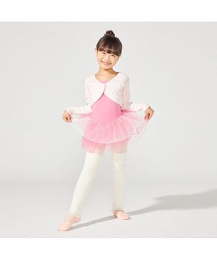 Chacott キッズ レッグウォーマー オフホワイト