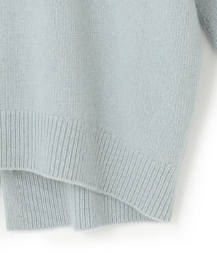 ICB L 【WEB限定】ファインメリノバルキー プルオーバー ミストグリーン系