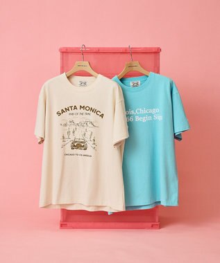 AMERICAN HOLIC 【PENNEY'S】アソートロゴTシャツ Sax