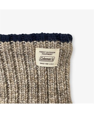 林八百吉商店 Coleman 裏ボアニットネックウェア モカ