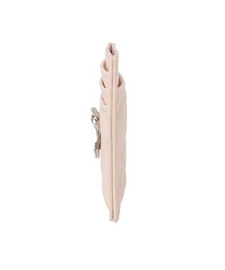 Maison de FLEUR リボンビジューキルティングカードケース Light Pink