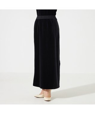 Chacott velour skirt ブラック（ロベット）