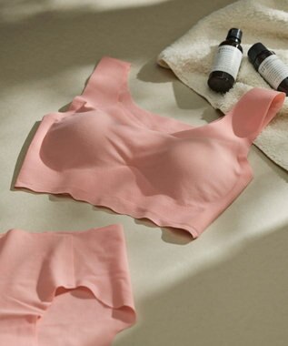 une nana cool 綿混フラット仕上げ　ノンワイヤーブラジャー　　【全サイズ同一価格】 SP