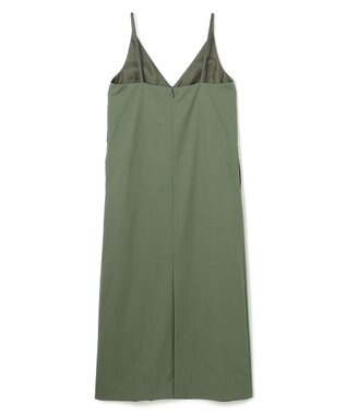 BEIGE， 【Oggi ６月号掲載】OREGANO / サマーウールキャミソールドレス Olive