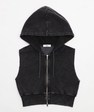 WEGO ノースリーブジップパーカー スミクロ