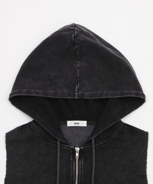 WEGO ノースリーブジップパーカー スミクロ