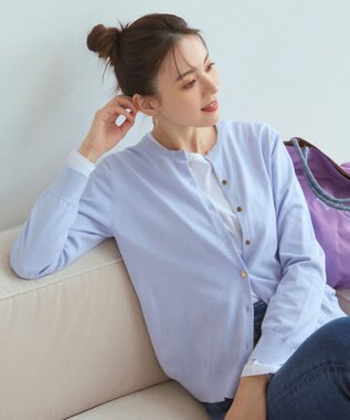 23区 【SLOW/洗える】SLOW DENIM タイトストレート デニム ダルブルー系