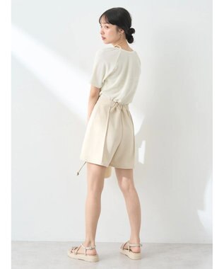 earth music&ecology ポコポコホルタープルオーバー Ivory