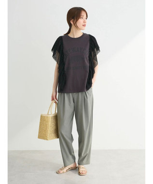 Green Parks ・ＳＵＧＡＲ　ＳＰＯＯＮ　ＴＩＧＥＲｐｔラッフルフレンチＴ Charcoal Gray