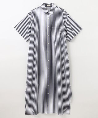 NAVE 【Nave　洗える】シャツ ドレス ネイビー系1