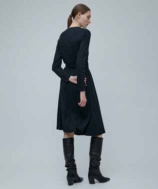 BEIGE， SEINE / カシュクールドレス Navy