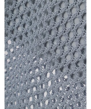 CRAFT STANDARD BOUTIQUE 配色メッシュニットスカート Grayish Blue