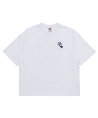 WEGO 【ユニセックス着用ITEM/SMLサイズ展開】別注BENDAVISワンポイントT（SS） ホワイト