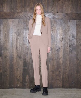 JOSEPH 【WEB限定色あり】コンフォートフルー　テーパードトラウザーズ Parchment