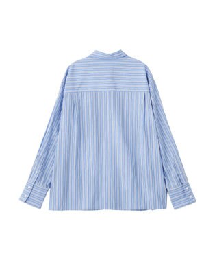 CRAFT STANDARD BOUTIQUE オーバーサイズシャツ Stripe Blue