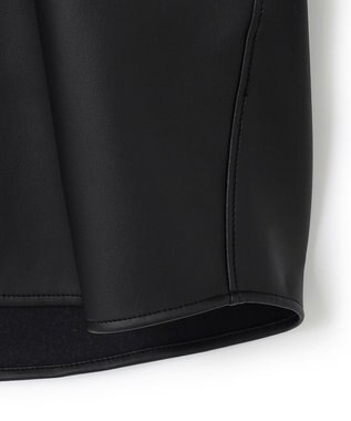 JOSEPH HOMME 【感動的な滑らかさと弾力】シンセティックレザー　シャツ ブラック系