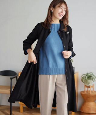 Tiaclasse L 【新色追加】ステンカラードレスコート