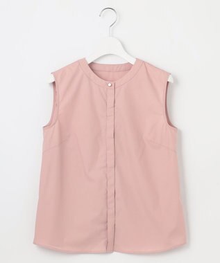 Feroux 【2WAY】フリルコンビ ブラウス ピンク系