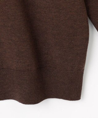 PW CIRCULUS 【MEN】Spark cat クルーネックニット ゴルフ ダークブラウン系