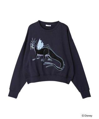 Green Parks Villains／パッチワーク裏毛プルオーバー Navy