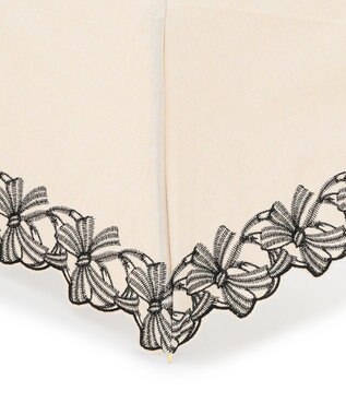 TOCCA 【晴雨兼用】DANCING RIBBON UMBRELLA 折り畳み傘 収納バッグ付き ベージュ系