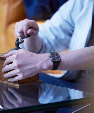 CITIZEN 【アナデジテンプ】レトロフューチャー 特定店取扱いモデル シチズンレコードレーベル ブラック