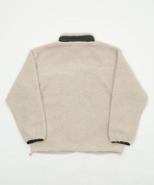 WEGO 【2025年秋冬新作アイテム/ユニセックス着用ITEM/SMLサイズ展開】ボアブルゾン ベージュ