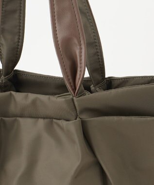 Y'SACCS 【Y’SACCS vous et】コンテナバッグ Ｍサイズ カーキ