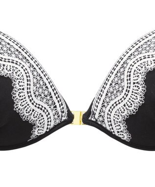 BRADELIS New York 【NuBra / ナチュラルタイプ】ヌーブラ・エアーライト ヘレナ  蒸れにくい バックレス コレクション デザインヌーブラ 正規品 ブラック