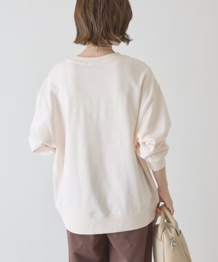 AMERICAN HOLIC カレッジロゴ裏毛スウェット Pink