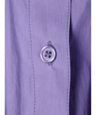 Green Parks タックデザインショート丈シャツ Purple