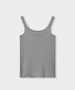 GRACE CONTINENTAL シルクカシミヤタンクトップ グレー