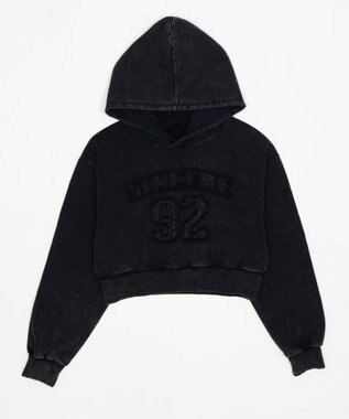 WEGO グラフィックショートプルパーカー スミクロ