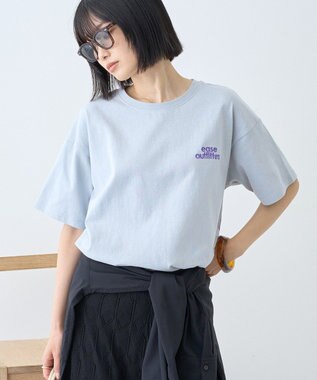 AMERICAN HOLIC 刺繍&フォトプリントTシャツ Light Gray